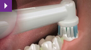 brushing teeth